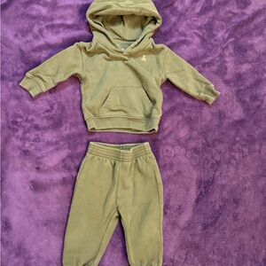 Baby GAP Olive Green Jogger Set